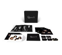 QUEEN - Queen II (New Mix) Super Deluxe (2026) 2 LP Blanc/Noir + 5 CD + Livre