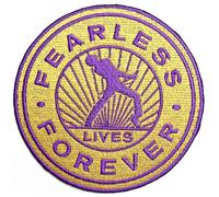 Queen - Queen Patch Fearless Band Logo Nouveau Officiel Embroidered Woven Iron On Size One Size