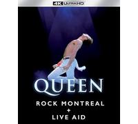 Queen - Rock Montreal + Live Aid [Double Blu-Ray disc 4K UHD] [4K Ultra HD]