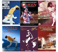 Queen Rock Montreal & Live Aid (Two Disc Set) / Queen: Hungarian Rhapsody - Live In Budapest / Queen: A Night At The Odeon / Queen - The DVD Collection: Live At Wembley Stadium (Two Disc Set) / Live At The Rainbow / Queen: On Fire - Live At The Bowl