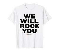 Queen Rock You Bloquer Le Texte T-Shirt