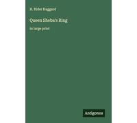 Queen Sheba's Ring: in large print