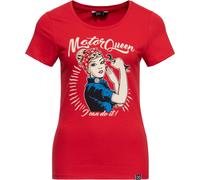Queen T-shirt imprimé Kerosin pour femme "Motor Queen I Can Do It" QKI11002 4XL