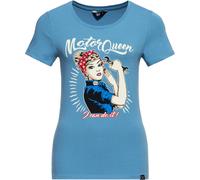 Queen T-shirt imprimé Kerosin pour femme "Motor Queen I Can Do It" QKI11002 XXL