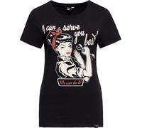 Queen T-shirt Kerosin Print QKI21004 Noir XS