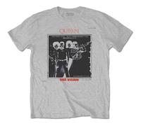 Queen T Shirt One Vision Japan Tour 85 Band Logo Nouveau Officiel Gris Size M