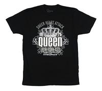 Queen - T-Shirt # XXL Black Unisex # Sheer Heart Attack [Import]