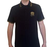 Queen T-shirt "Crest Logo" XXL unisexe noir