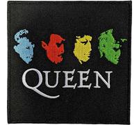 Queen - tissu tissé - écusson thermocollant "Hot Space Tour '82" - polyester RO10107 (taille unique) (Coloré)