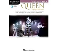 Queen - Updated Edition Tenor Sax Instrumental Play-Along Book/Online Audio