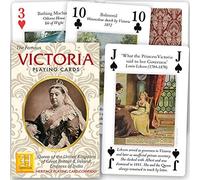 Queen Victoria (Her Life & Reign) Jeu de 52 cartes à jouer + Jokers
