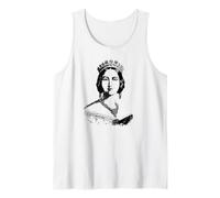 Queen Victoria Young Monographie Vintage Débardeur