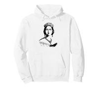 Queen Victoria Young Monographie Vintage Sweat à Capuche