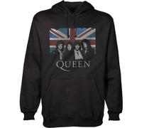 Queen Vintage Union Jack Autorisé Vestes à Capuches