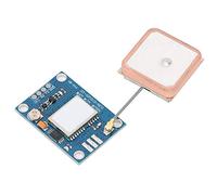 Queen.Y Module GPS Neo-7M Pm2. 5 Accessoire de Module de Positionnement par Satellite de Carte GPS GYGPSV1 avec Antenne Directionnelle en Céramique Alimentation Commune 3-5V