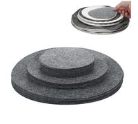 Queen.Y Protecteurs de Vaisselle,24 Pièces Protéger Poêles et Casseroles,Séparateurs D'assiettes en Feutre pour Protéger et Empiler vos Ustensiles de Cuisine