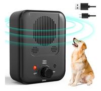 Queenmew Dispositif anti-aboiement pour chiens, 3 modes, dispositifs de dissuasion des aboiements de chien, boîte d'arrêt efficace de 9 m avec fréquence et plage réglables pour la marche, convient à