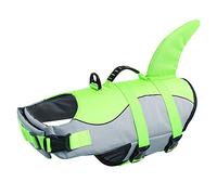 Queenmore Gilet De Sauvetage pour Chien, Réglable Gilet De Sauvetage Chien, Haute Flottabilité Et Poignée De Sauvetage, pour Chiens De Taille Moyenne Et Grande