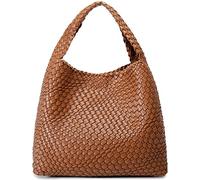 Queenoris Sac fourre-tout pour femme 1134, marron, Medium