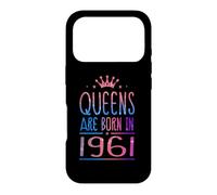 Queens are Born in 1961 65 Years Old Funny 65th Birthday Coque pour iPhone 17 Pro