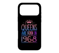 Queens are Born in 1968 58 Years Old Funny 58th Birthday Coque pour iPhone 17 Pro Max