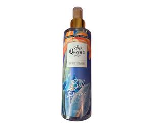 Queen's by Prady Body Splash Belle Epoque Iris et Vanille, 250 ml | Spray Corporel, Senteur Florale, Iris et Vanille, Rafraîchissant, Flacon Vaporisateur