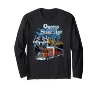 Queens of The Stone Age Wolf Skyline Hard Rock Manche Longue