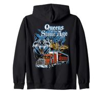 Queens of The Stone Age Wolf Skyline Hard Rock Sweat à Capuche