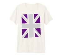 Queen's Platinum Jubilee 2022 70th Anniversary Union Jack T-Shirt Haut de Gamme