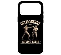 Queensberry Boxing Rules: Vintage Distressed Boxing Coque pour iPhone 17 Pro Max