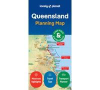 Queensland Planning Map 2ed -anglais- - Lonely planet eng - Lonely Planet - Atlas / carte