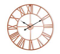 Queensway Horloge murale cadre métallique silencieuse Ø 76 cm