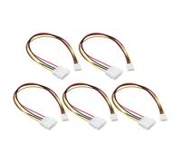 QUEENYARD Câble adaptateur d'alimentation 4 broches vers lecteur de disquette pour ordinateur PC Big 4p Petit 4p Cordon adaptateur d'alimentation