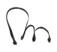 QUEENYARD Câble PUS 16 broches 12 + 4 vers triple 8 broches PCIe Power 12 VHPWR Gen5.0 pour cartes graphiques haut de gamme, connecteurs PCIe