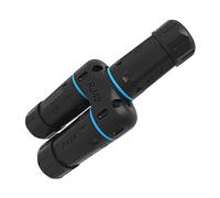 QUEENYARD Coupleur RJ45 8P8C CAT6 Gigabit Ethernet femelle vers répartiteur étanche pour câble de connexion au coupleur Cat5 Cat6 Cat7 Cat8