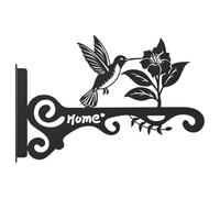 QUEENYARD Crochet en métal pour plantes, supports muraux pour intérieur et extérieur, décorations à suspendre, nichoirs, mangeoires à oiseaux
