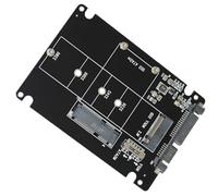 QUEENYARD MSATA Solid Disk to Adapter Conversion Card for Various Operating Systems for Window Operating Systems MSATA