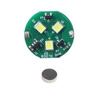 QUEENYARD Tableau lumineux avec interrupteurs magnétiques 3 V - Lumière LED blanche - Module de contrôle magnétique pour projets et éclairage domestique