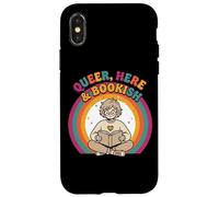 Queer, Here et Bookish Coque pour iPhone X/XS