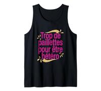 Queer Humour Drôle Fierté LGBTQ+ Identité Débardeur