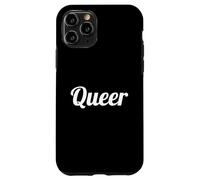 Queer Text Design for Gays, Lesbians, Queers & LGBTI Allies Coque pour iPhone 11 Pro