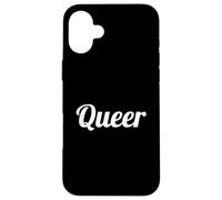 Queer Text Design for Gays, Lesbians, Queers & LGBTI Allies Coque pour iPhone 16 Plus