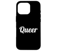 Queer Text Design for Gays, Lesbians, Queers & LGBTI Allies Coque pour iPhone 16 Pro
