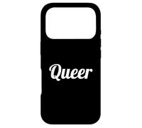 Queer Text Design for Gays, Lesbians, Queers & LGBTI Allies Coque pour iPhone 17 Pro