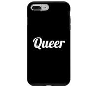 Queer Text Design for Gays, Lesbians, Queers & LGBTI Allies Coque pour iPhone 7 Plus/8 Plus