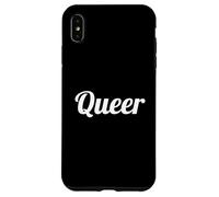 Queer Text Design for Gays, Lesbians, Queers & LGBTI Allies Coque pour iPhone XS Max