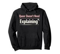 Queer Trans Affirming Comfort Identity Love Cadeau de Soutien Sweat à Capuche