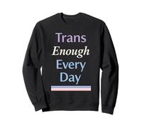 Queer Trans Affirming Comfort Identity Love Cadeau de Soutien Sweatshirt