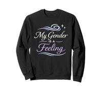 Queer Trans Affirming Comfort Identity Love Cadeau de Soutien Sweatshirt
