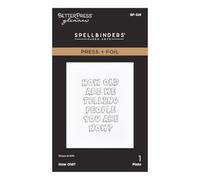 Quel âge ? Presse + plaque d'aluminium